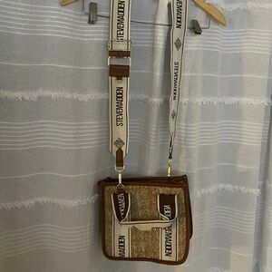 Steve Madden Woven Crossbody Purse